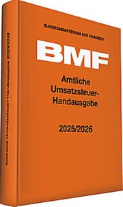Amtliche Umsatzsteuer-Handausgabe 2025 / 2026