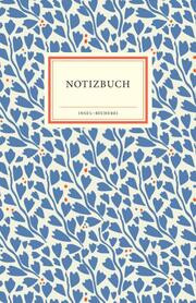 Notizbuch Insel-Bücherei 'Blauer Blätterzauber'
