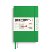 Wochenkalender & Notizbuch Medium A5 Spring Leaf 2027