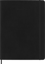 Moleskine Wochen-Notizkalender XL Schwarz Juli-Dezember 2026 / 2027