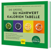 Die große GU Nährwert-Kalorien-Tabelle 2026 / 27