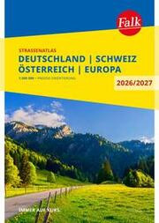 Falk Straßenatlas 2026 / 2027 Deutschland, Schweiz, Österreich 1:300.000