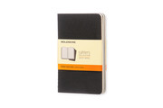 Cahier Notizbuch Schwarz 3er-Pack