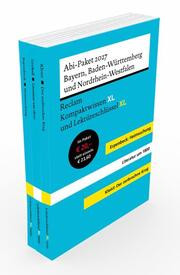 ABI-Paket 2027 Baden-Württemberg / Bayern / Nordrhein-Westfalen - Reclam Kompaktwissen XL und Le