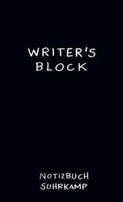 Notizbuch 'Writer's Block'
