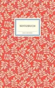 Notizbuch 'Roter Blätterzauber'