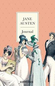 Jane Austen Journal - Hochwertiges Notizbuch mit Fadenheftung, Lesebändchen und Verschlussgummi - Mi