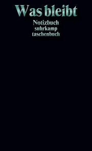 Notizbuch Was bleibt
