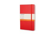 Liniertes Notizbuch Rot