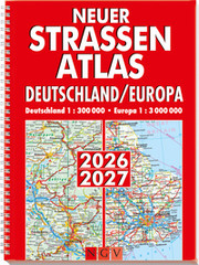 Neuer Straßenatlas Deutschland / Europa 2026 / 2027