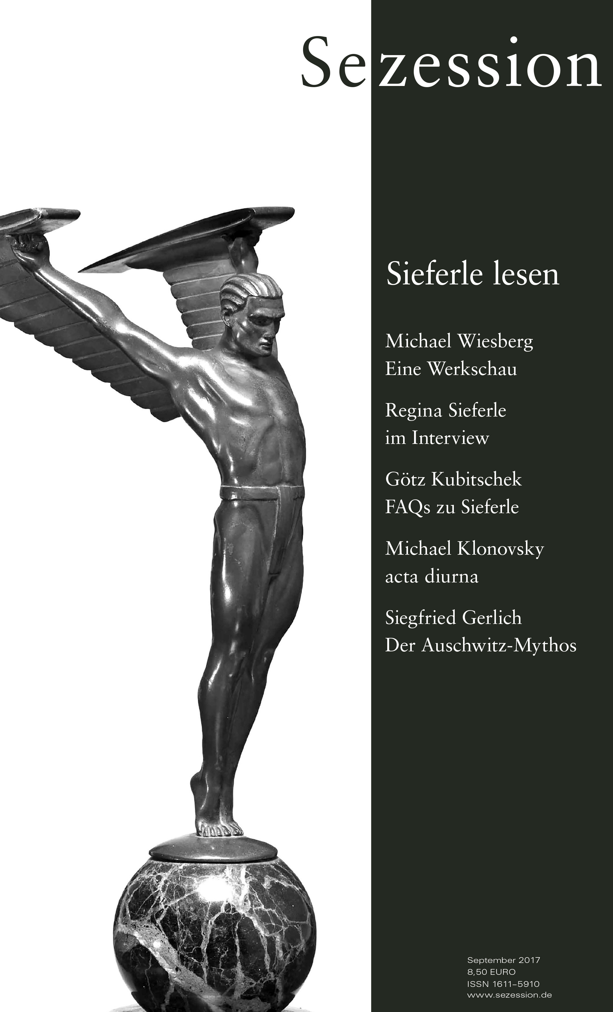 Sezession Sieferle lesen Verlag Antaios