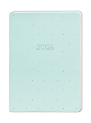 Terminplaner Lederlook 2026 Mint