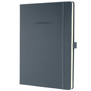 SIGEL CO649 Notizbuch Conceptum, ca. A4, liniert, grau