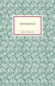 Notizbuch Insel-Bücherei 'Blumendekor waldgrün'