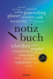 100 Seiten. Notizbuch