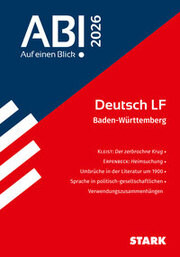 STARK Deutsch - Abi - Auf einen Blick! 2026 BW