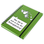 Notizbuch 'Mein Job ist auch so eine Art Dschungelprüfung'