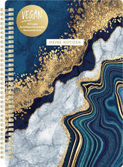 Notizblock Marble Blue 'Meine Notizen'