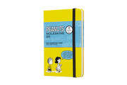 Peanuts Moleskine Wochenkalender-Notizbuch Gelb 2019