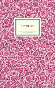Notizbuch Insel-Bücherei 'Blumendekor magenta'
