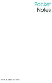 Pocket Notes Aquamarin