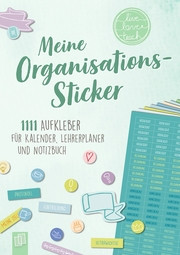 Meine Organisations-Sticker 'live - love - teach'