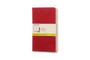 Cahier Notizbuch Preiselbeerrot 3er-Pack