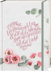 Notizbuch 'Glaube, Hoffnung, Liebe'