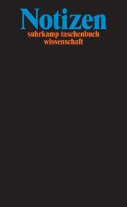 Notizbuch '50 Jahre Suhrkamp Taschenbuch Wissenschaft'