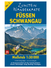 Zumstein Wanderkarte Füssen / Schwangau