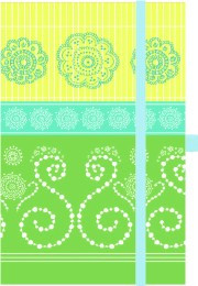 Premium Notes Small 'Morgenland - Grün'