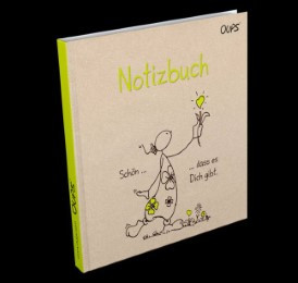 Notizbuch 'Schön, dass es dich gibt'
