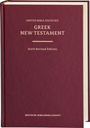 Greek New Testament GNT6. Großdruckausgabe